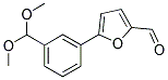 5-(3-DIMETHOXYMETHYL-PHENYL)-FURAN-2-CARBALDEHYDE 结构式