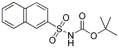 N-BOC-2-NAPHTHALENESULFONAMIDE 结构式
