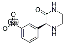 (S)-3-(3-NITRO-PHENYL)-PIPERAZIN-2-ONE 结构式