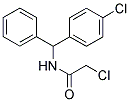 2-CHLORO-N-[(4-CHLOROPHENYL)(PHENYL)METHYL]ACETAMIDE 结构式