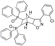 5-(2-CHLOROPHENYL)-8-(DIPHENYLPHOSPHORYL)-3-OXA-4-AZATRICYCLO[5.2.1.0(2,6)]DEC-4-EN-9-YL(DIPHENYL)PHOSPHINE OXIDE 结构式