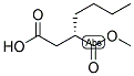 (S)-2-BUTYL-SUCCINIC ACID 1-METHYL ESTER 结构式