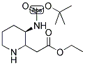 Ethyl2-((3R)-3-((tert-butoxycarbonyl)amino)piperidin-2-yl)acetate