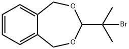 3-(1-BROMO-1-METHYLETHYL)-1,5-DIHYDRO-2,4-BENZODIOXEPINE 结构式