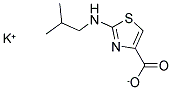 POTASSIUM 2-(ISOBUTYLAMINO)-1,3-THIAZOLE-4-CARBOXYLATE 结构式