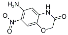 6-AMINO-7-NITRO-2H-1,4-BENZOXAZIN-3(4H)-ONE 结构式