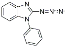 2-Azido-1-phenyl-1H-benzoimidazole 结构式