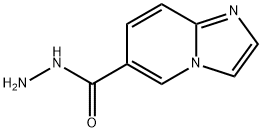 咪唑并[1,2-A]吡啶-6-羧酸 酰肼 结构式