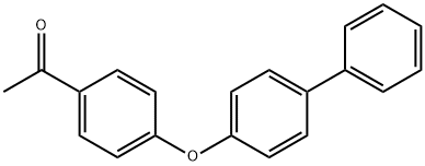 4'-(4-PHENYLPHENOXY)ACETOPHENONE 结构式