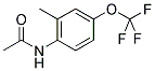 2-METHYL-4-(TRIFLUOROMETHOXY)ACETANILIDE 结构式