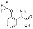 氨基-(2-三氟甲氧基-苯基)-乙酸 结构式