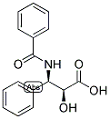 N-BENZOYL-(2S,3R)-3-AMINO-2-HYDROXY-3-PHENYL-PROPIONIC ACID 结构式
