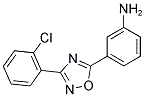 3-[3-(2-CHLORO-PHENYL)-[1,2,4]OXADIAZOL-5-YL]-PHENYLAMINE 结构式