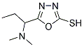 5-[1-(DIMETHYLAMINO)PROPYL]-1,3,4-OXADIAZOLE-2-THIOL 结构式