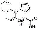 (3aR,4S,11cS)-3a,4,5,11c-Tetrahydro-3H-benzo[f]cyclopenta[c]quinoline-4-carboxylic acid 结构式