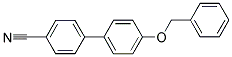 4'-(BENZYLOXY)[1,1'-BIPHENYL]-4-CARBONITRILE 结构式