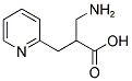 2-AMINOMETHYL-3-PYRIDIN-2-YL-PROPIONIC ACID 结构式