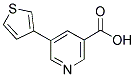 5-(3-THIENYL)NICOTINIC ACID 结构式