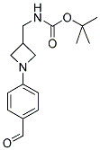 [1-(4-FORMYL-PHENYL)-AZETIDIN-3-YLMETHYL]-CARBAMIC ACID TERT-BUTYL ESTER 结构式