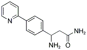 3-AMINO-3-[4-(PYRIDIN-2-YL)-PHENYL]-PROPIONIC ACID AMIDE 结构式