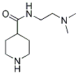 PIPERIDINE-4-CARBOXYLIC ACID (2-DIMETHYLAMINO-ETHYL)-AMIDE 结构式