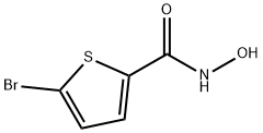 5-溴-N-羟基噻吩E-2-甲酰胺 结构式