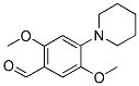2,5-二甲氧基-4-(1-哌啶基)苯甲醛 结构式