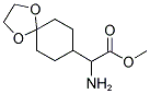 Amino-(1,4-dioxa-spiro[4.5]dec-8-yl)-acetic acid methyl ester 结构式