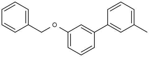 3-(苄氧基)-3'-甲基-1,1'-联苯 结构式
