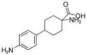 1-AMINO-4-(4-AMINOPHENYL) CYCLOHEXANECARBOXYLIC ACID 结构式