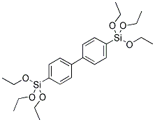 4,4'-BIS(TRIETHOXYSILYL)BIPHENYL 结构式