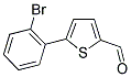 5-(2-BROMO-PHENYL)-THIOPHENE-2-CARBALDEHYDE 结构式