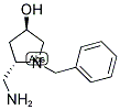 (2S, 4R)-2-AMINOMETHYL-1-BENZYL-PYRROLIDINE-4-OL 结构式