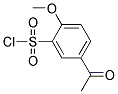 5-Acetyl-2-methoxy-benzenesulfonyl chloride 结构式