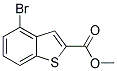 4-Bromo-benzo[b]thiophene-2-carboxylic acid methyl ester 结构式