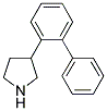 3-[1,1'-BIPHENYL]-2-YL-PYRROLIDINE 结构式