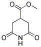 2,6-DIOXOPIPERIDINE-4-CARBOXYLIC ACID METHYL ESTER 结构式