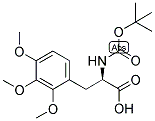 (R)-2-TERT-BUTOXYCARBONYLAMINO-3-(2,3,4-TRIMETHOXY-PHENYL)-PROPIONIC ACID 结构式