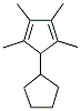 1-CYCLOPENTYL-2,3,4,5-TETRAMETHYLCYCLOPENTADIENE 结构式