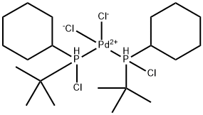 Dichlorobis(chloro-tert-butylcyclohexylphosphine)palladium(II)