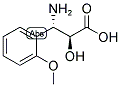 3-(S)-AMINO-2-(S)-HYDROXY-3-(2-METHOXY-PHENYL)-PROPIONIC ACID 结构式