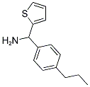 (4-PROPYLPHENYL)(THIEN-2-YL)METHYLAMINE 结构式