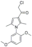 1-ETHANONE, 2-CHLORO-1-[1-(2,5-DIMETHOXYPHENYL)-2,5-DIMETHYL-1H-PYRROL-3-YL]- 结构式