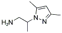 2-(3,5-DIMETHYL-PYRAZOL-1-YL)-PROPYLAMINE 结构式