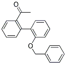 1-[2'-(BENZYLOXY)[1,1'-BIPHENYL]-2-YL]ETHANONE 结构式