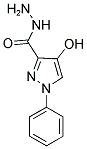 4-HYDROXY-1-PHENYL-1H-PYRAZOLE-3-CARBOHYDRAZIDE 结构式