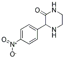 3-(4-NITRO-PHENYL)-PIPERAZIN-2-ONE 结构式