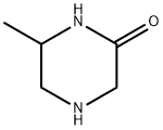 6-甲基-哌嗪-2-酮 结构式