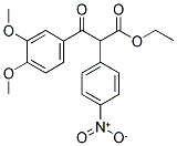 3-(3,4-DIMETHOXY-PHENYL)-2-(4-NITRO-PHENYL)-3-OXO-PROPIONIC ACID ETHYL ESTER 结构式