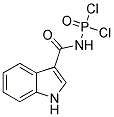 1H-INDOL-3-YLCARBONYLPHOSPHORAMIDIC DICHLORIDE 结构式